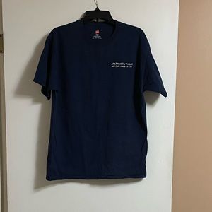 Mens Hanes Safety Bechtel logo tshirt